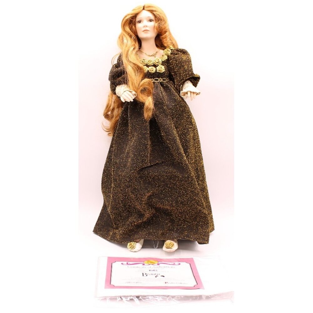Patricia Rose Paradise Galleries Doll COA "Beauty" Collection B085 18" 1995 FLAW